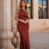 VESTIDO 'BRUNA' TERRACOTTA