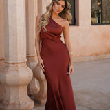 VESTIDO 'BRUNA' TERRACOTTA