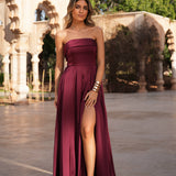 VESTIDO 'LEILA' BURGUNDY