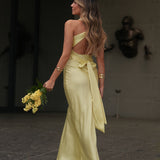VESTIDO 'SYDNEY' AMARELO PASTEL