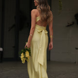 VESTIDO 'SYDNEY' AMARELO PASTEL
