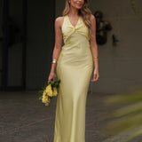 VESTIDO 'SYDNEY' AMARELO PASTEL