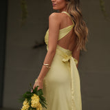 VESTIDO 'SYDNEY' AMARELO PASTEL