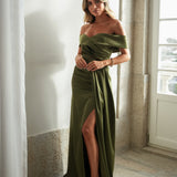 ROBE 'GIULIA' WARM OLIVA