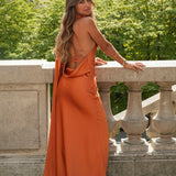 VESTIDO 'PARÍS' TERRACOTA SUAVE
