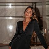 VESTIDO 'MADELEINE' PRETO