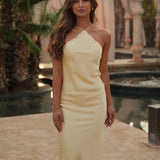 ABITO 'DION' GIALLO PASTELLO