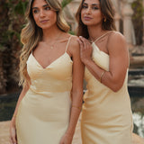 'DRESS RHODE' PASTEL YELLOW