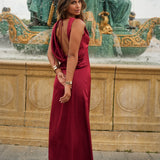 ROBE 'CLOVELY' TERRACOTTA DOUCE