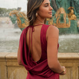 ROBE 'CLOVELY' TERRACOTTA DOUCE
