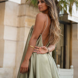VESTITO 'RACHEL' SOFT PISTACCHIO