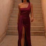 VESTIDO 'LARA' BURGUNDY