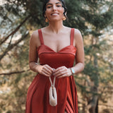 KLEID 'MARCELA' ZIEGEL