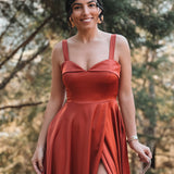 KLEID 'MARCELA' ZIEGEL
