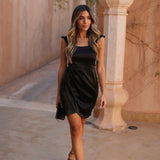 'LULU' BLACK DRESS