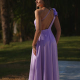 'SALOMÉ' LILAC DRESS