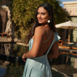 'SALOMÉ' DRESS SAGE BLUE