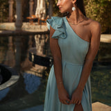 'SALOMÉ' DRESS SAGE BLUE