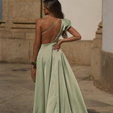 'SALOMÉ' DRESS SAGE GREEN