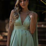 'LETÍCIA' DRESS SAGE GREEN