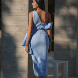 ROBE 'PAULINE' BLEUE