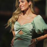 'BUBALI' DRESS SAGE GREEN