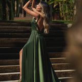 VESTIDO 'LOAN' VERT OLIVE