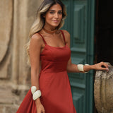 VESTITO 'LOAN' TIJOLO