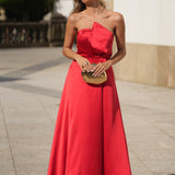 'AMORATA' RED DRESS