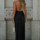 'SANDRAH' BLACK DRESS