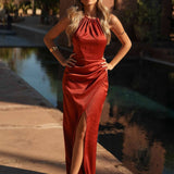 VESTIDO 'MARTHE' TIJOLO