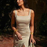 VESTIDO 'PALOMA' CREME