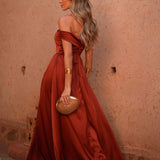 VESTIDO 'JOLIE' TIJOLO