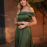 VESTIDO 'JOLIE' VERDE OLIVA
