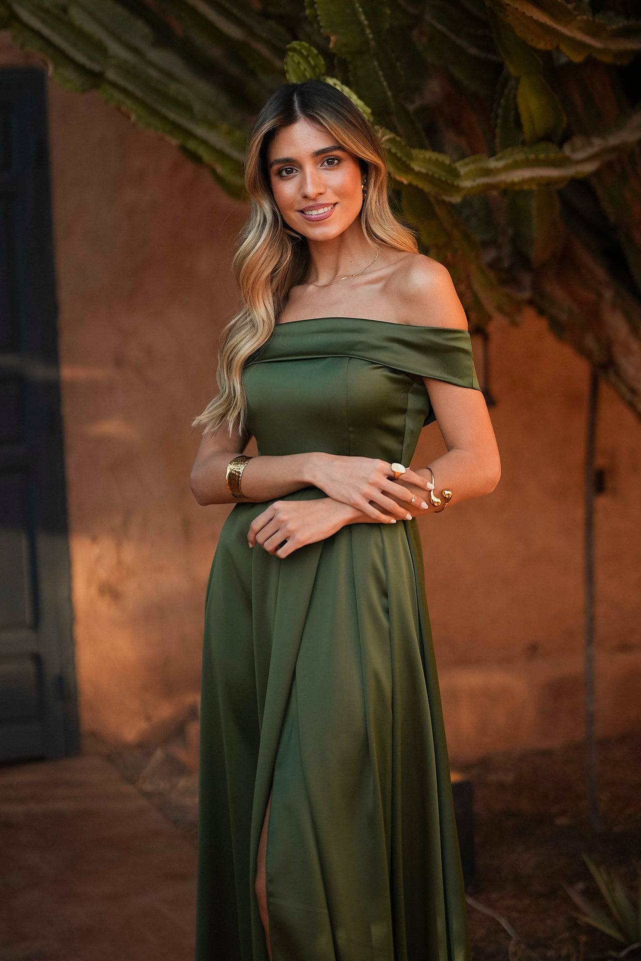 VESTIDO 'JOLIE' VERDE OLIVA