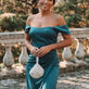 VESTIDO 'VITORIA' AZUL OCEANO