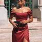 VESTIDO 'VITORIA' BORDÔ