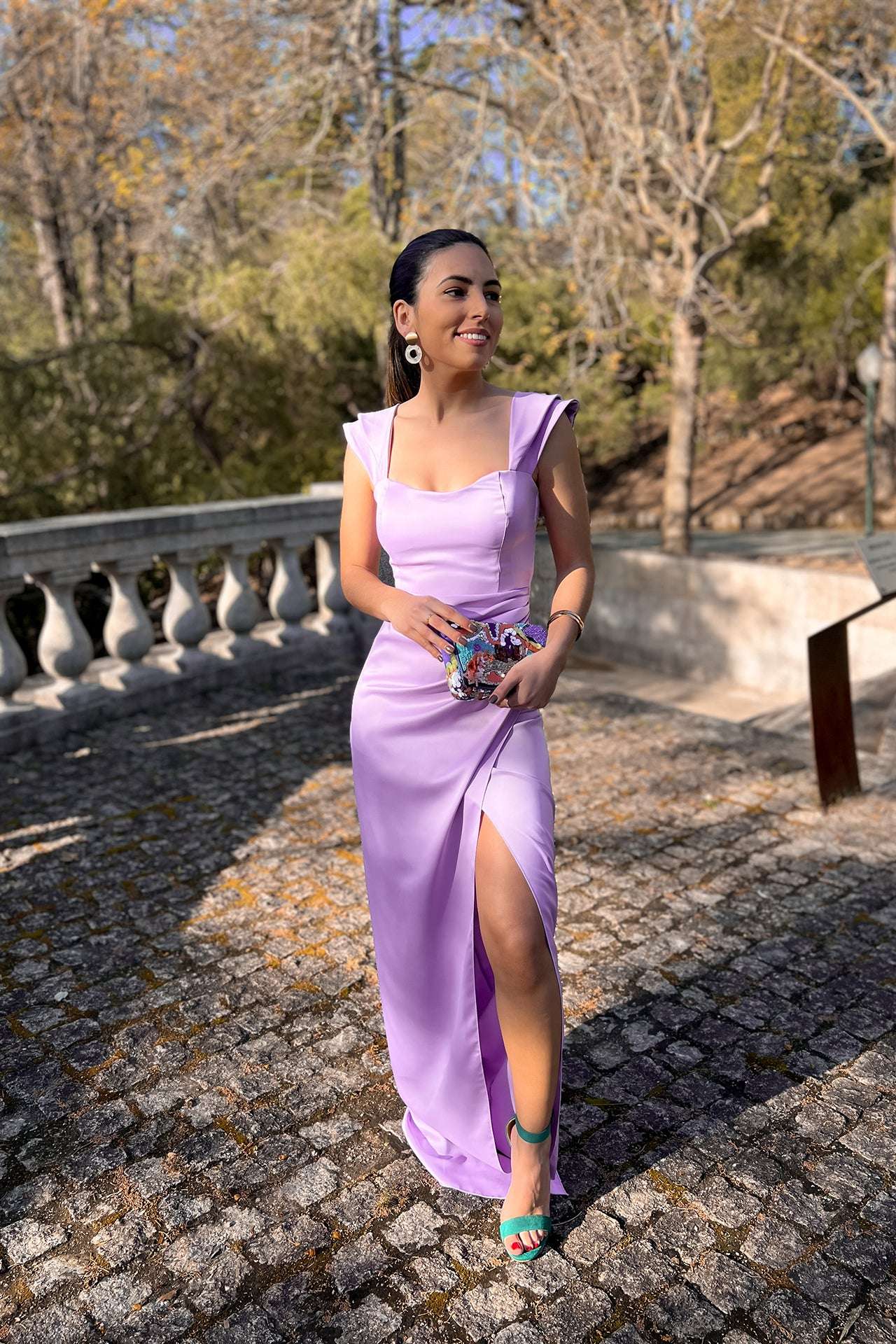 VESTIDO 'VITORIA' LILÁS