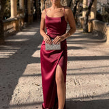 VESTIDO 'MADISON' BURGUNDY