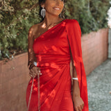 ROBE 'GABRIELLE' ROUGE