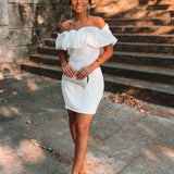 'ZAHARA' WHITE DRESS