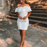 'ZAHARA' WHITE DRESS