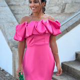 VESTIDO 'ZAHARA' FUCSIA