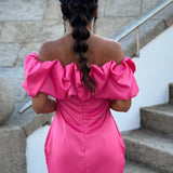 VESTIDO 'ZAHARA' FUCSIA