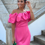 VESTIDO 'ZAHARA' FUCSIA