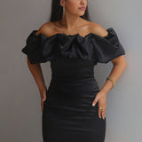 'ZAHARA' BLACK DRESS