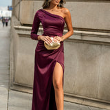 VESTIDO 'JULIETA' BURGUNDY