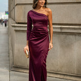 VESTIDO 'JULIETA' BURGUNDY