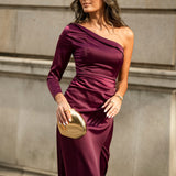 VESTIDO 'JULIETA' BURGUNDY