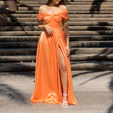 'BELLA' ORANGE DRESS